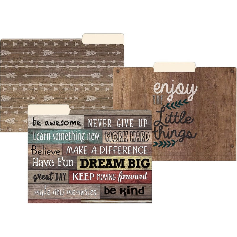 Teacher Created Resources Farmhouse Chic File Folders (TCR8540) - Image 1
